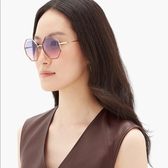 CHLOE CE132S Green Tint Sunglasses NWT - Picture 6 of 8